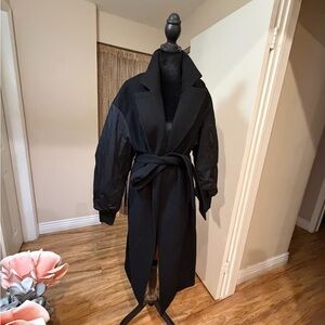 Zara Black Trench Coat for Women